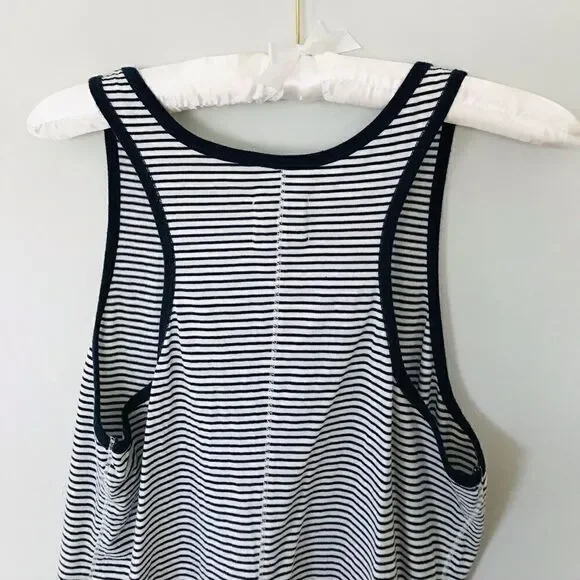 Sperry | navy and white stripe tank top - Picture 3 of 7